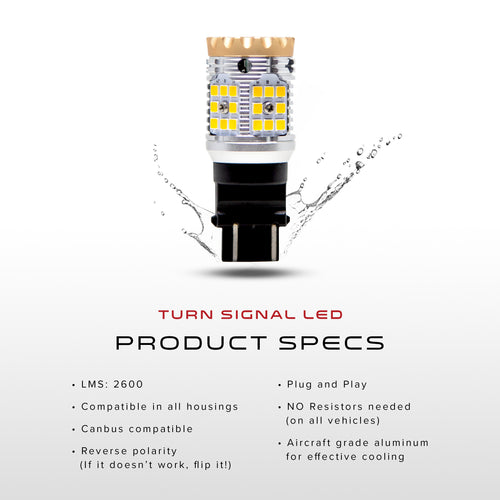 Canbus Turn Signal/Brake/Reverse/Running Light LED - 3157